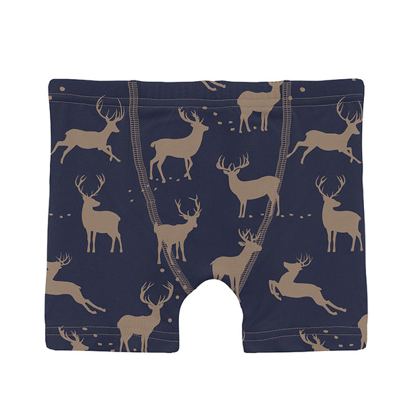 KicKee Pants Boxer Brief - Peacoat Elk-Pumpkin Pie Kids Canada