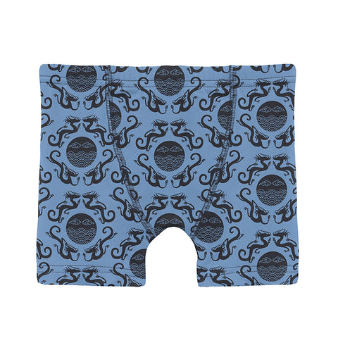 KicKee Pants Boxer Briefs - Dream Blue Four Dragons-Pumpkin Pie Kids Canada