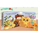 Kitten Love Finger Puppet Board Book-Pumpkin Pie Kids Canada