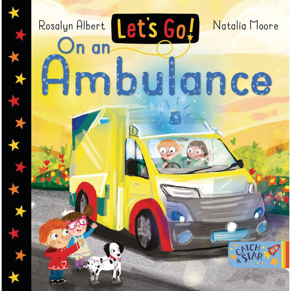 Let's Go On an Ambulance Board Book-Pumpkin Pie Kids Canada