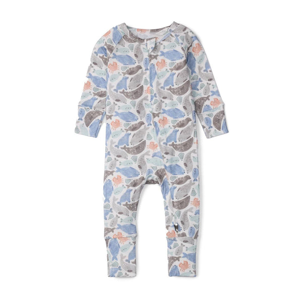 Loulou Lollipop Sleeper - Seals-Pumpkin Pie Kids Canada