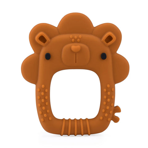 Loulou Lollipop Wild Teether - Lion-Pumpkin Pie Kids Canada