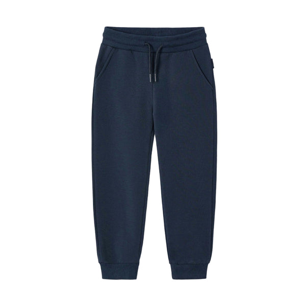 Mayoral Fleece Joggers - Navy-Pumpkin Pie Kids Canada