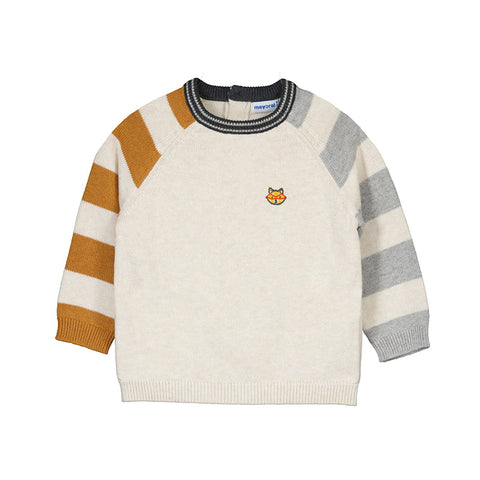Mayoral Jumper Sweater - Cream-Pumpkin Pie Kids Canada