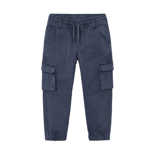 Mayoral Soft Cargo Pants - Eclipse-Pumpkin Pie Kids Canada