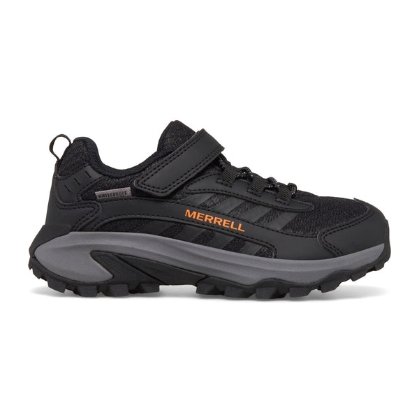 Merrell Moab Speed 2 WP Hiker - Black-Pumpkin Pie Kids Canada