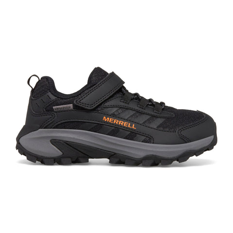 Merrell Moab Speed 2 WP Hiker - Black-Pumpkin Pie Kids Canada