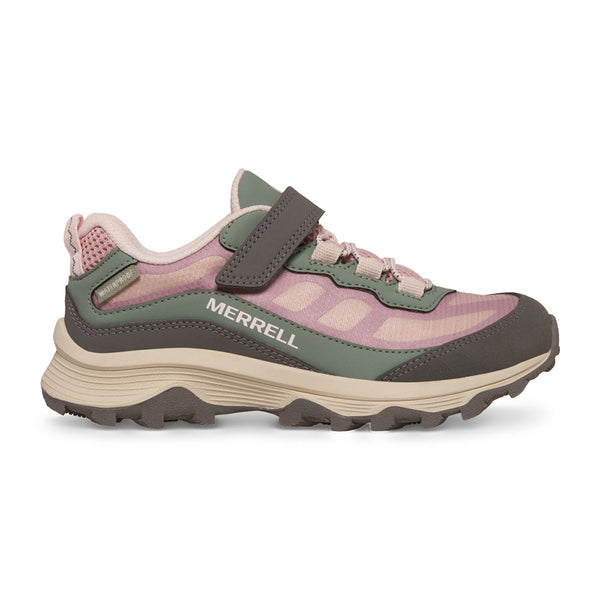 Merrell Moab Speed WP Hiker - Dusty Pink/Olive-Pumpkin Pie Kids Canada