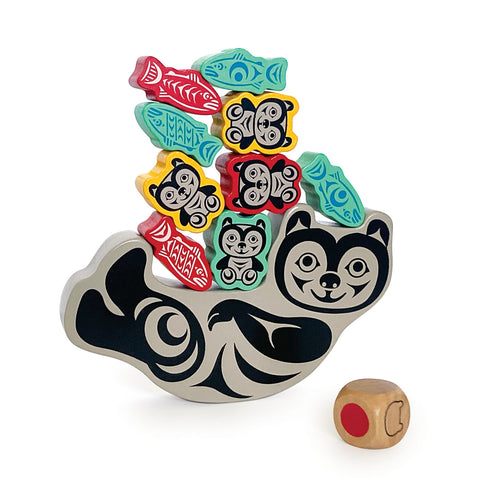 Native Northwest Balancing Game - Bears and Cubs-Pumpkin Pie Kids Canada