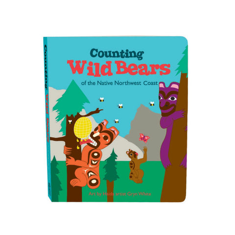 Native Northwest Counting Wild Bears Board Book-Pumpkin Pie Kids Canada