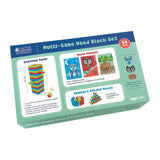 Native Northwest Multi-Game Wood Block Set - Indigenous Animals-Pumpkin Pie Kids Canada