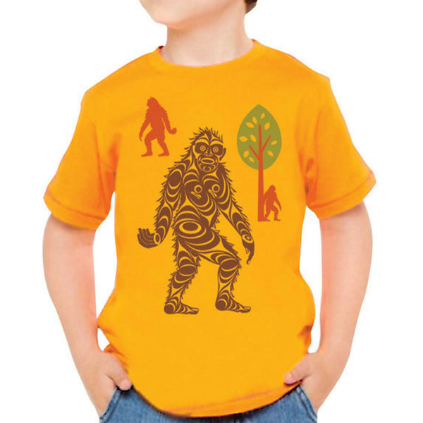 Native Northwest T-Shirt - Sasquatch-Pumpkin Pie Kids Canada