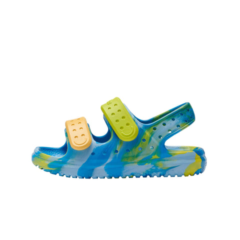 Native Shoes Chase Marbled Sandal - Wave Pickle Marble-Pumpkin Pie Kids Canada