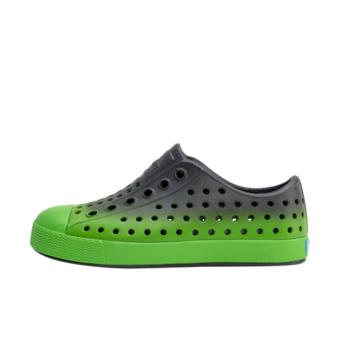 Native Shoes Jefferson Ombre - Gravity Grey/Grasshopper Green/ Gravity Grasshopper Ombre-Pumpkin Pie Kids Canada