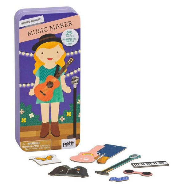 Petit Collage Shine Music Maker Magnetic Playset-Pumpkin Pie Kids Canada