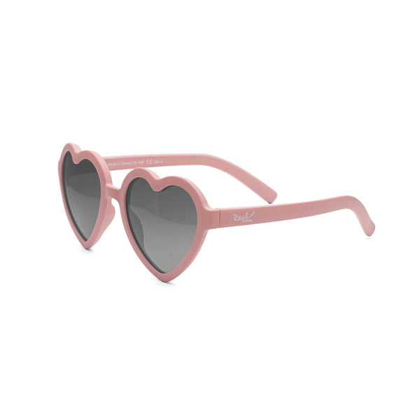 Real Shades Heart Sunglasses - Rose Tan-Pumpkin Pie Kids Canada