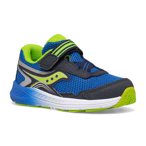 Saucony Ride 10 Sneaker - Navy/Green-Pumpkin Pie Kids Canada