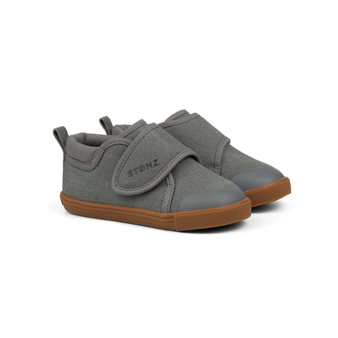 Stonz Cruiser Natural Toddler Sneaker - Steel-Pumpkin Pie Kids Canada