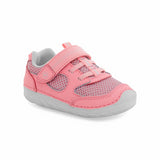 Stride Rite SM Turbo Sneaker - Pink-Pumpkin Pie Kids Canada