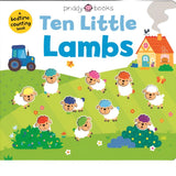 Ten Little Lambs Board Book-Pumpkin Pie Kids Canada