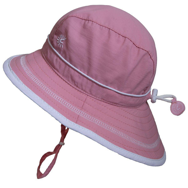 Calikids UV Beach Hat - Blush-Pumpkin Pie Kids Canada