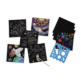 Crocodile Creek Sparkle Scratch Art - Space Explorer-Pumpkin Pie Kids Canada