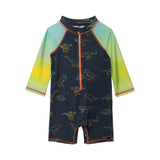 Deux Par Deux 1pc Rashguard - Dino-Pumpkin Pie Kids Canada