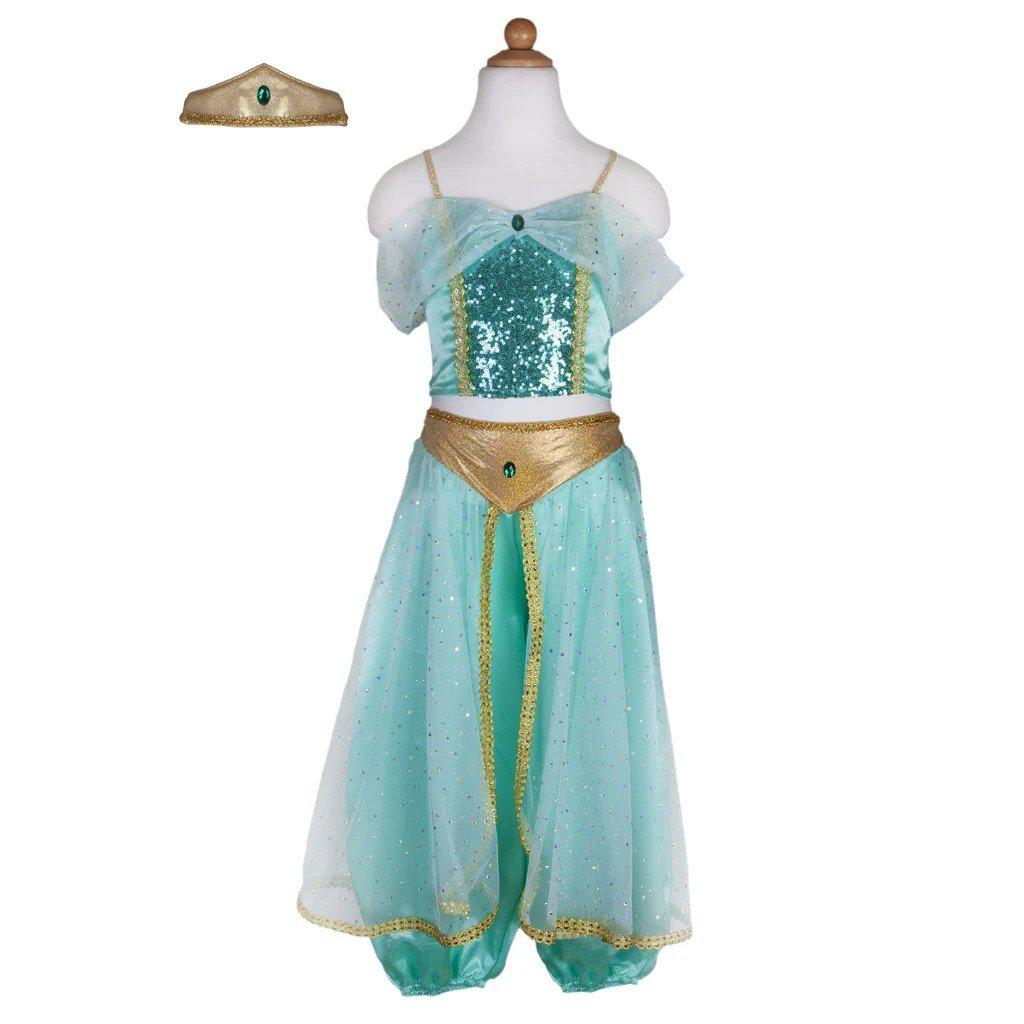 Great Pretenders Jasmine Princess Set - Teal Great Pretenders Jasmine Princess Set - Teal