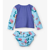 Hatley Baby Rashguard Set - Mermaid Tales-Pumpkin Pie Kids Canada