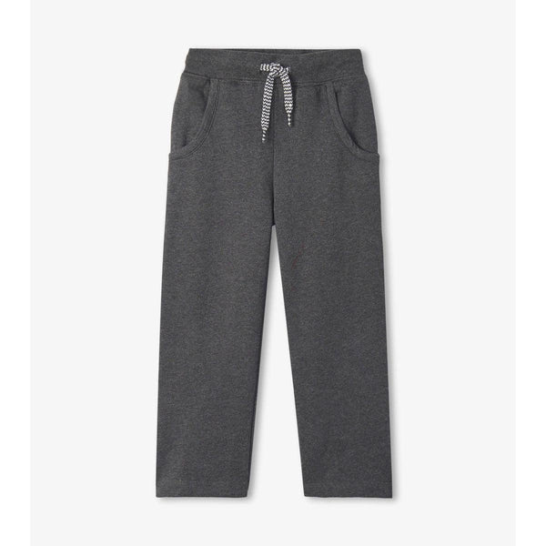 Hatley Fleece Track Pant - Charcoal Grey-Pumpkin Pie Kids Canada