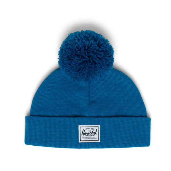 Herschel Beanie Pom - Mykonos Blue-Pumpkin Pie Kids Canada