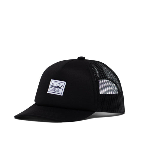 Herschel Whaler Mesh Cap - Black-Pumpkin Pie Kids Canada