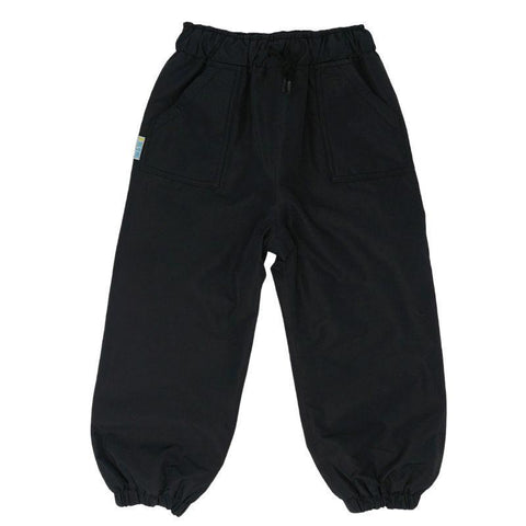 Jan & Jul Puddle-Dry Rain Pants - Black-Pumpkin Pie Kids Canada