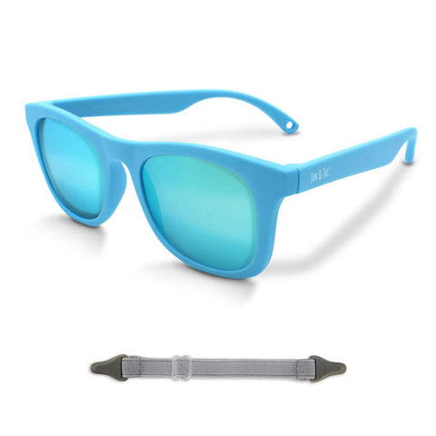 Jan & Jul Urban Xplorer Polarized Sunglasses - Sky Blue Aurora-Pumpkin Pie Kids Canada