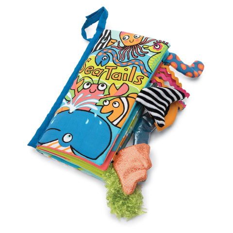Jellycat Sea Tails Activity Book-BK4ST-Pumpkin Pie Kids Canada