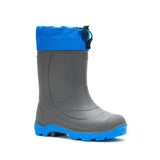 Kamik Snobuster1 Boot - Charcoal/ Blue-Pumpkin Pie Kids Canada