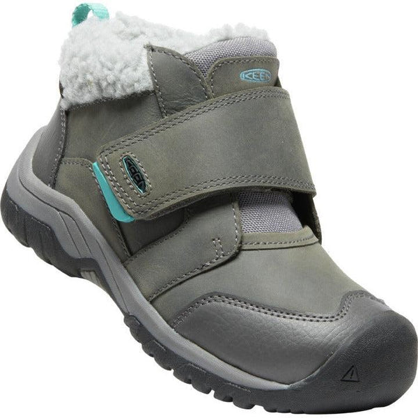 Keen Kootenay IV Mid WP Hiker - Steel Grey/Porcelain-Pumpkin Pie Kids Canada