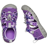 Keen Seacamp II CNX Sandal - Camo/Tillandsia Purple-Pumpkin Pie Kids Canada