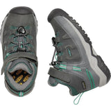 Keen Targhee Mid WP Hiker - Steel Grey/Porcelain-Pumpkin Pie Kids Canada