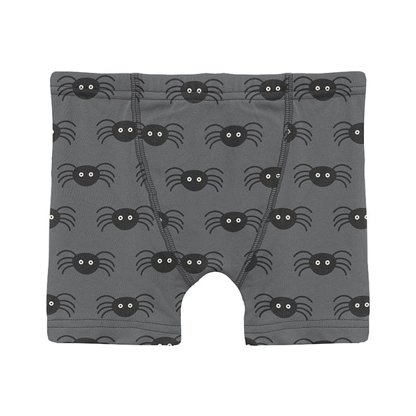 KicKee Pants Boxer Brief - Stone Spider-Pumpkin Pie Kids Canada