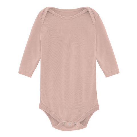 KicKee Pants L/S One Piece - Peach Blossom-Pumpkin Pie Kids Canada