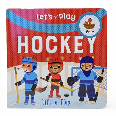 Let's Play Hockey Lift-a-Flap Board Book-Pumpkin Pie Kids Canada
