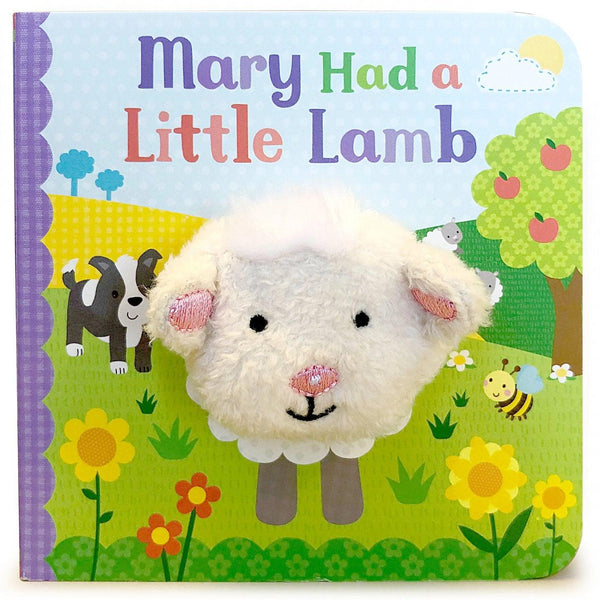 Little Learners Mary Had A Little Lamb Finger Puppet Book-Pumpkin Pie Kids Canada