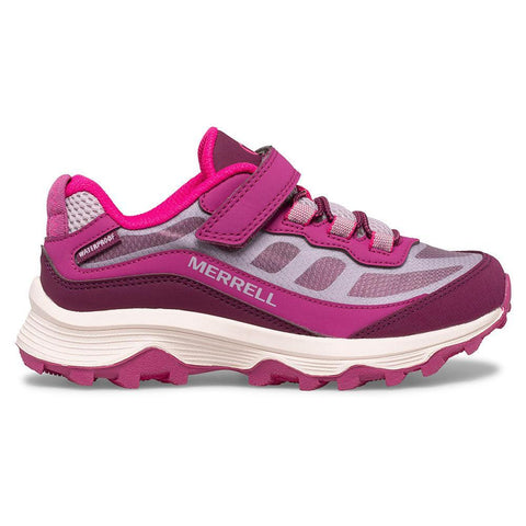Merrell Moab Speed WP Sneaker - Grey/Berry-Pumpkin Pie Kids Canada