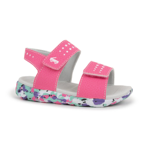 See Kai Run Billie FlexiRun Sandal - Hot Pink-Pumpkin Pie Kids Canada