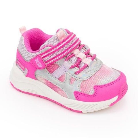 Stride Rite M2P Player Sneaker - Pink-Pumpkin Pie Kids Canada