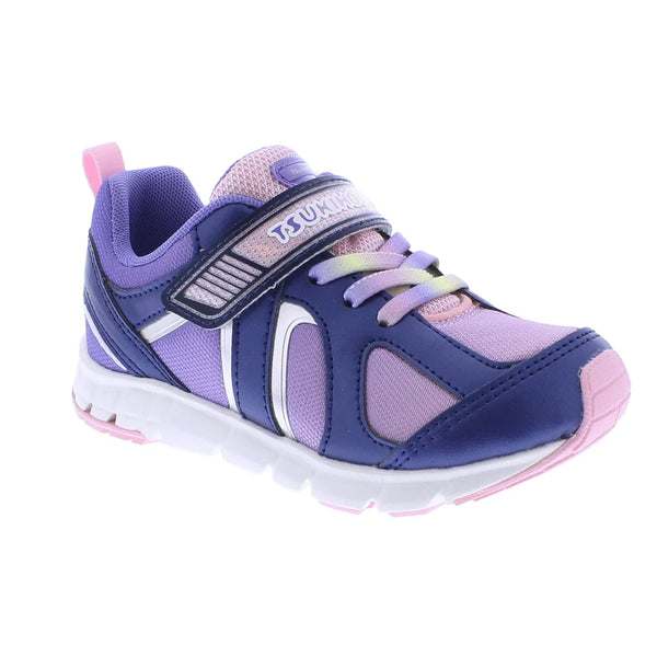Tsukihoshi Rainbow Sneaker - Navy Pink-Pumpkin Pie Kids Canada