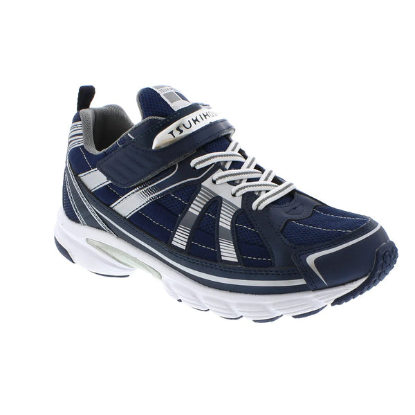 Tsukihoshi Storm Sneaker - Navy/Silver-Pumpkin Pie Kids Canada