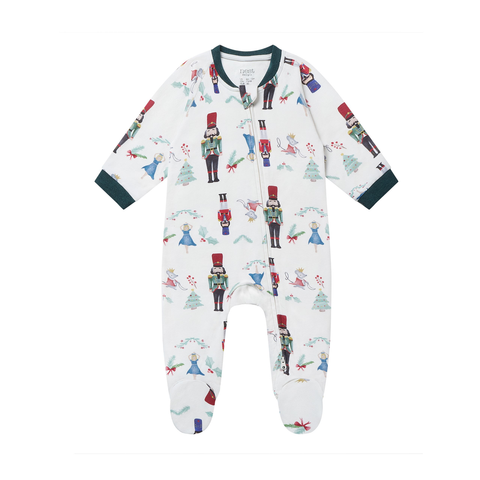 Nest Footed Sleeper - Nutcracker-Pumpkin Pie Kids Canada