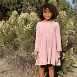 Vignette Rylie Dress - Rose-V1835A 2-Pumpkin Pie Kids Canada